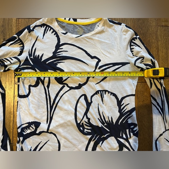 Tory Burch Long Sleeve Pattern Shirt, XS - Picture 4 of 4